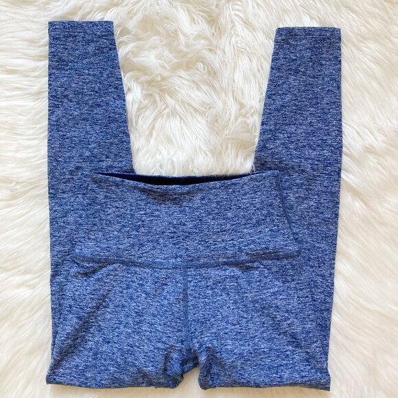 Beyond Yoga Serene Blue Spacedye Caught In The Midi High Waist Leggings - Picture 2 of 9